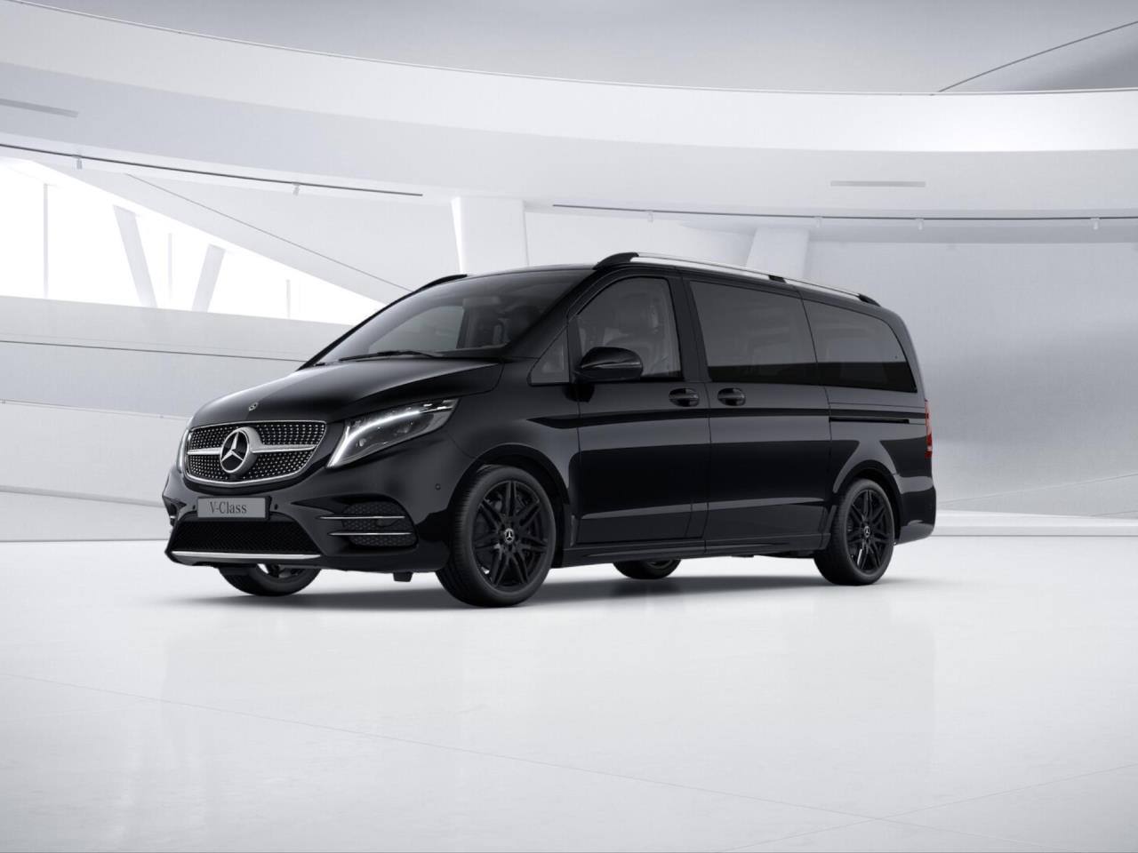 Luxury Car Rent Auto mieten Nutzfahrzeug Mercedes Benz V300 AMG Edition Autovermietung Transporter Fahrzeuge